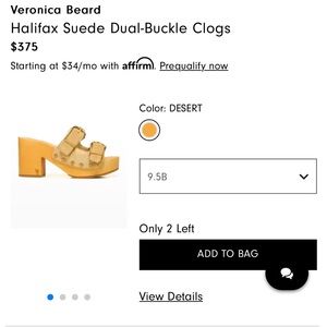 Desert suede Veronica Beard platform sandals. Worn once. Purchased recently
